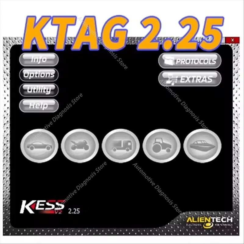Ktag Ecu Tuning Tool - ซอฟต์แวร์ซ่อม KESS V2.80 รุ่นล่าสุด สำหรับ Kess