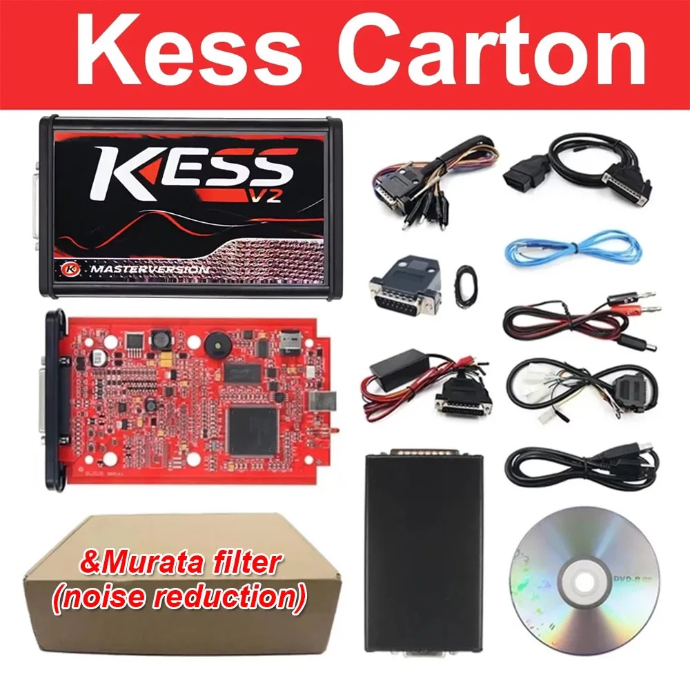 Ecu Programmer Kess V2 - KESS V2.80 V5.017 KTAG 4LED V7.020