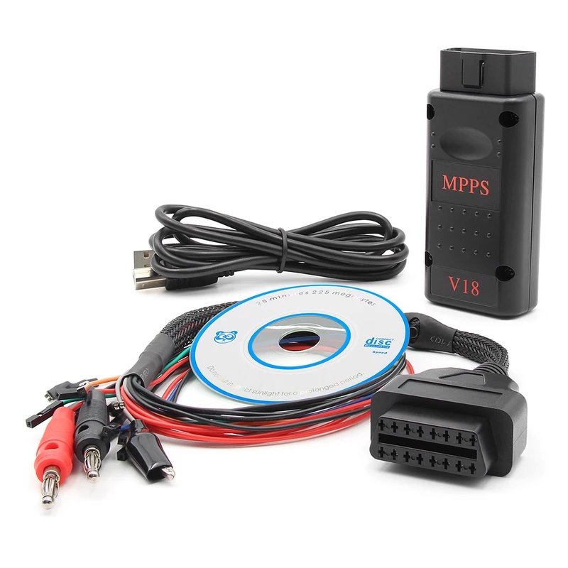 Ecu Flasher Mpps V18 - MPPS V18 รุ่นปลดล็อก ชิปปรับแต่ง ECU เครื่องมือวินิจฉัยอัตโนมัติ