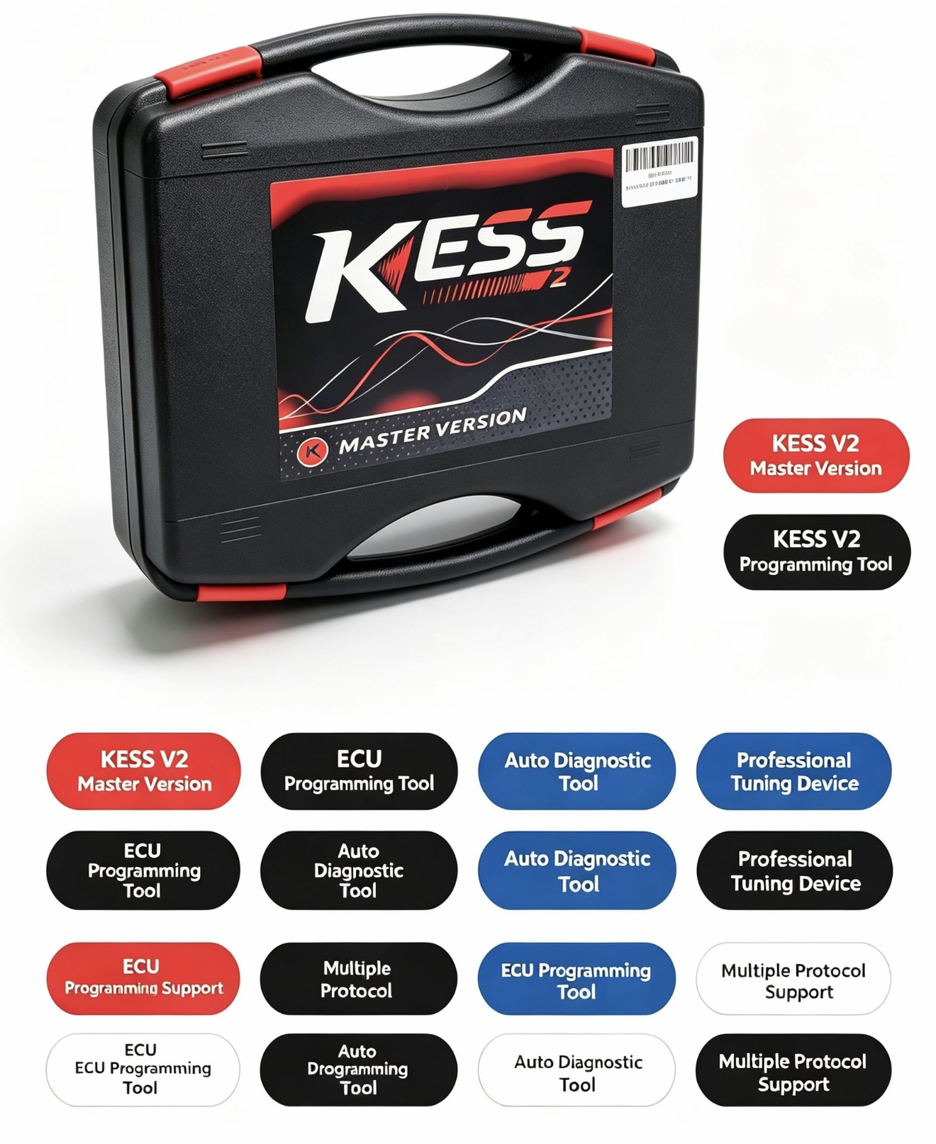Ecu Programmer Kess V2 - KESS KTAG V2 อุปกรณ์โปรแกรม ECU แบบมัลติฟังก์ชันและอุปกรณ์วินิจฉัย