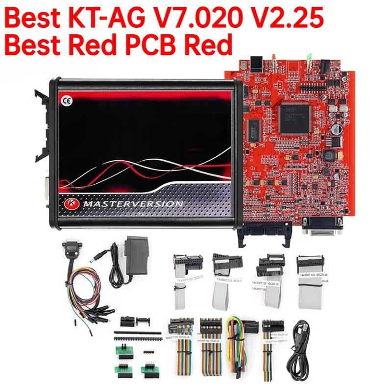 Ktag Ecu Tuning Tool - เหมาะสำหรับ KTAG V7.020 V2.25 แผงวงจรพิมพ์สีแดง โปรแกรมเมอร์