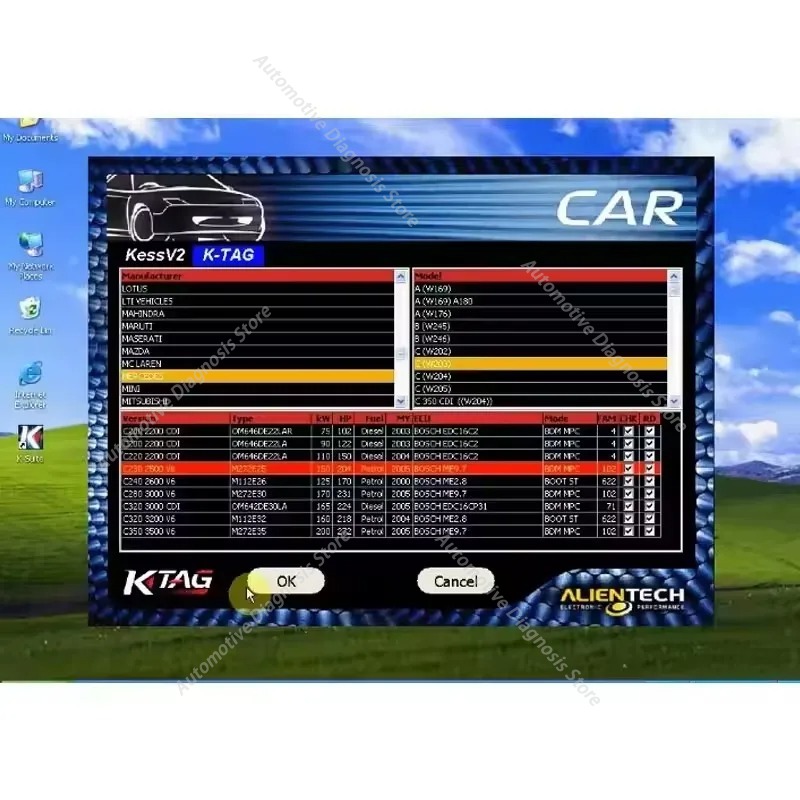 ซอฟต์แวร์ซ่อม KESS V2.80 รุ่นล - Ktag Ecu Tuning Tool บทวิจารณ์และราคา