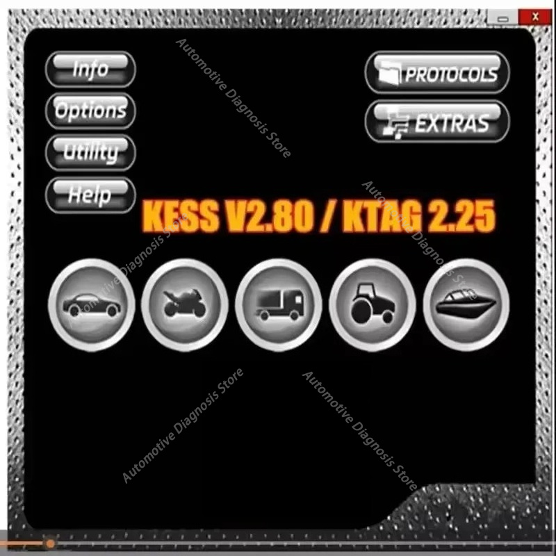 ซอฟต์แวร์ซ่อม KESS V2.80 รุ่นล - Ktag Ecu Tuning Tool บทวิจารณ์และราคา