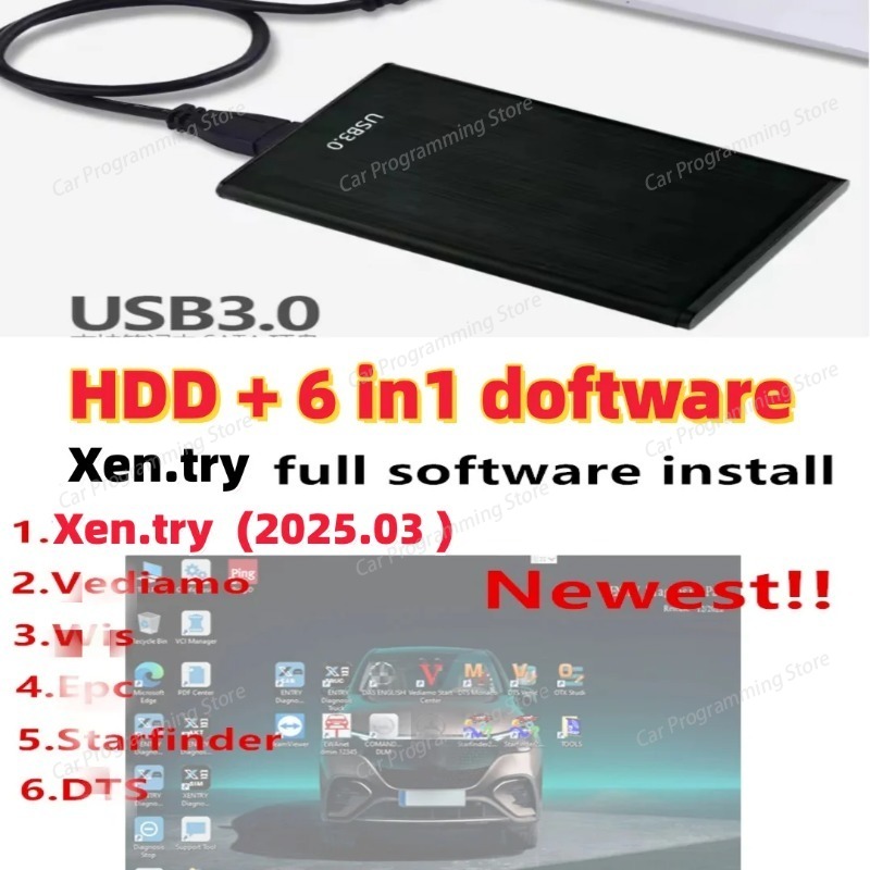 ซอฟต์แวร์วินิจฉัย Xentry 2025. - Ecu Chip Tuning Tool Obd บทวิจารณ์และราคา