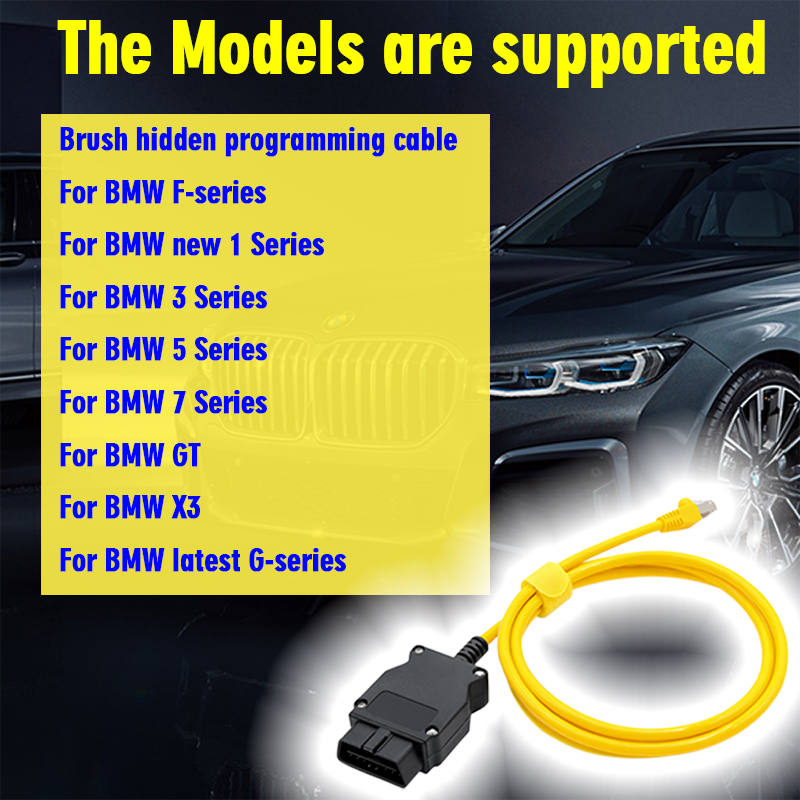 สาย OBDII อีเธอร์เน็ต RJ45 สำห - Ecu Programmer For Bmw F Series บทวิจารณ์และราคา