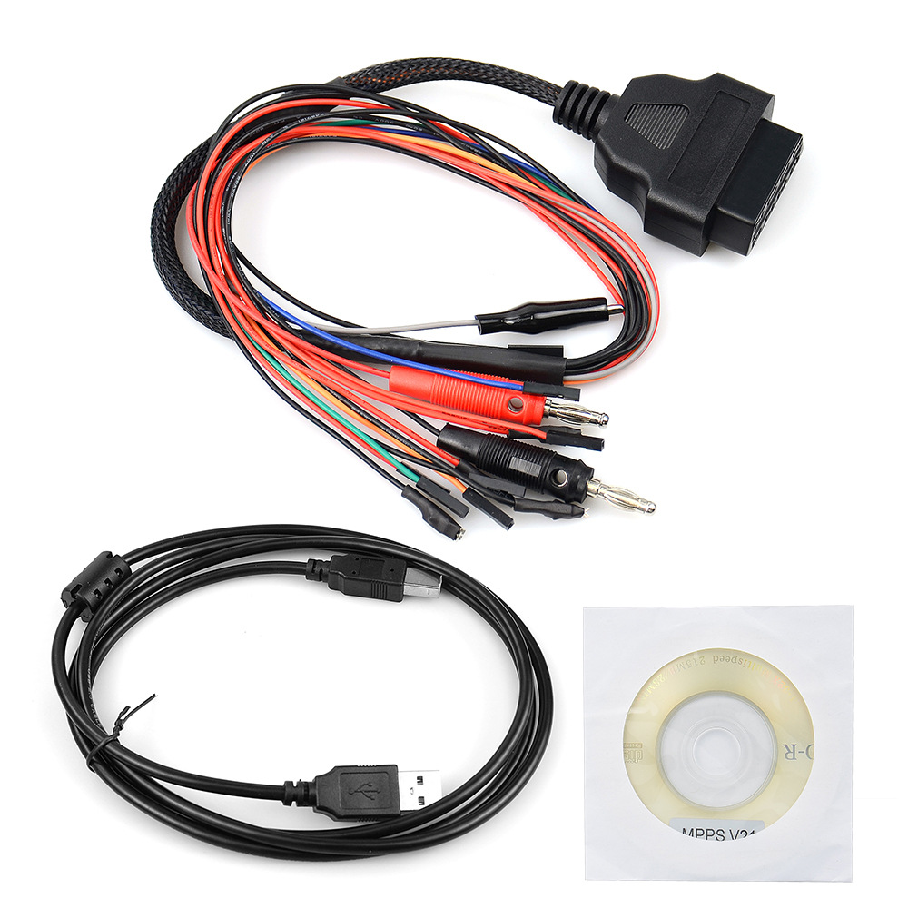 สายเคเบิล OBD2 MPPS V18 V21 รุ - Ecu Flasher Mpps V18 บทวิจารณ์และราคา