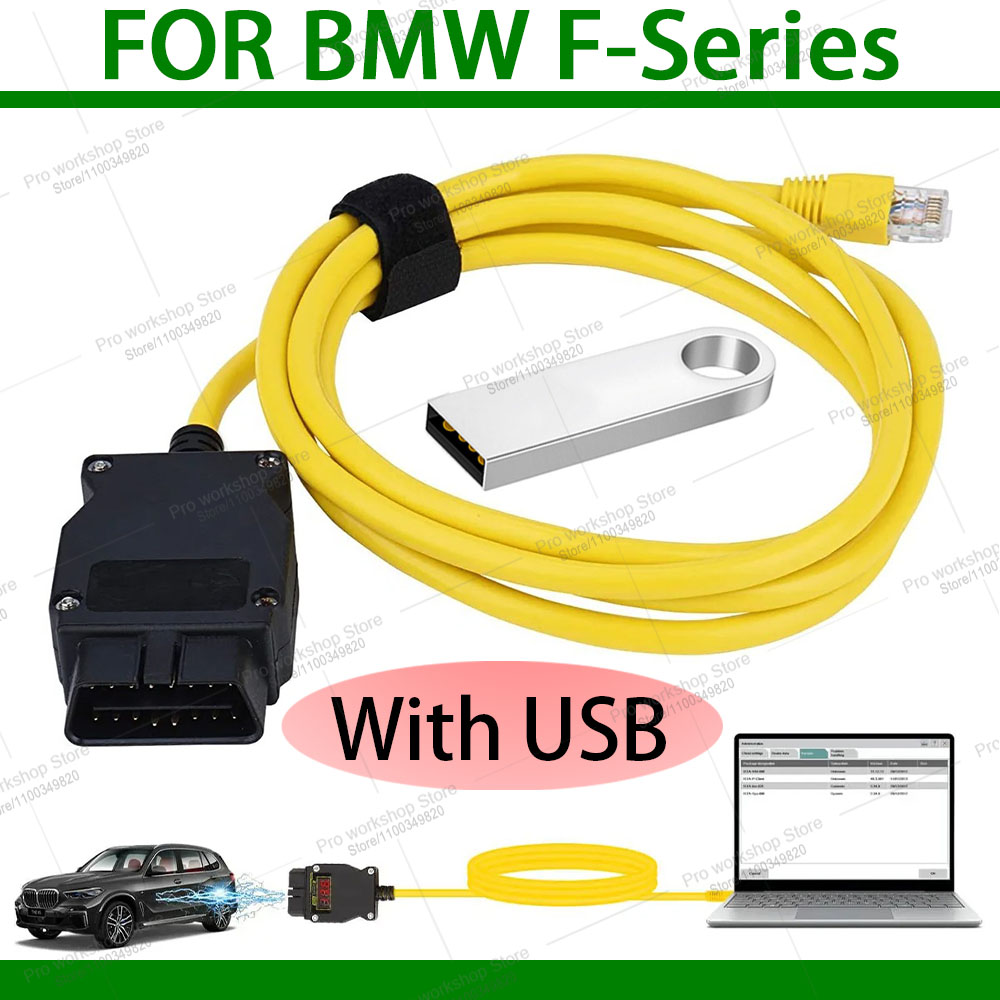 สายเคเบิลวินิจฉัยสำหรับโปรแกรม - Ecu Programmer For Bmw F Series บทวิจารณ์และราคา