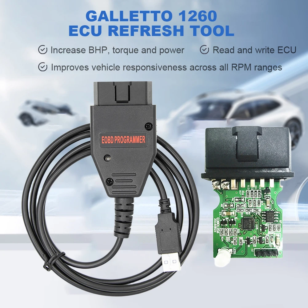 เครื่องมือปรับแต่งชิป ECU Gall - Ecu Chip Tuning Tool Obd บทวิจารณ์และราคา