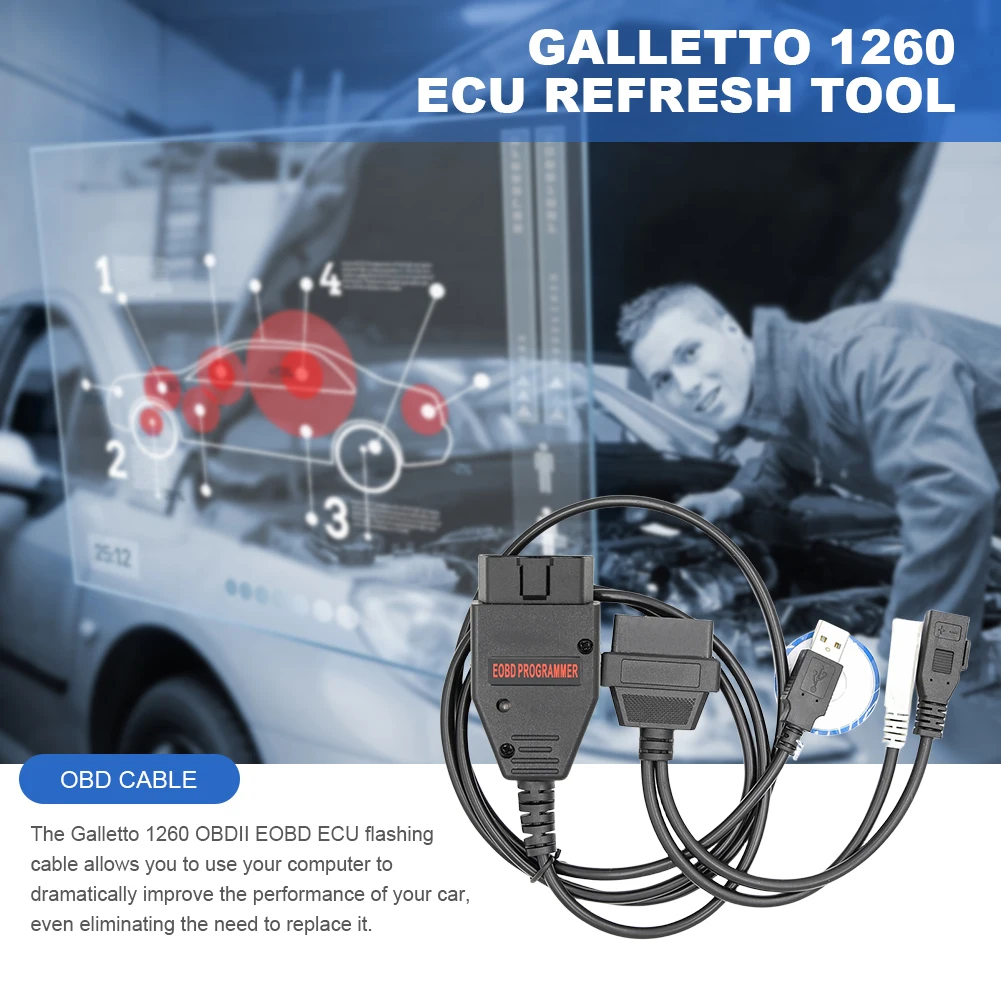 เครื่องมือปรับแต่งชิป ECU Gall - Ecu Chip Tuning Tool Obd บทวิจารณ์และราคา