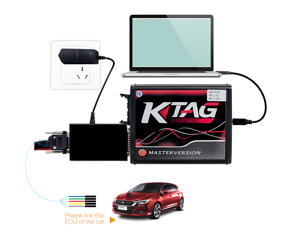 ชุดปรับแต่งชิป ECU เครื่องมือโ - Ecu Programmer Kess V2 บทวิจารณ์และราคา