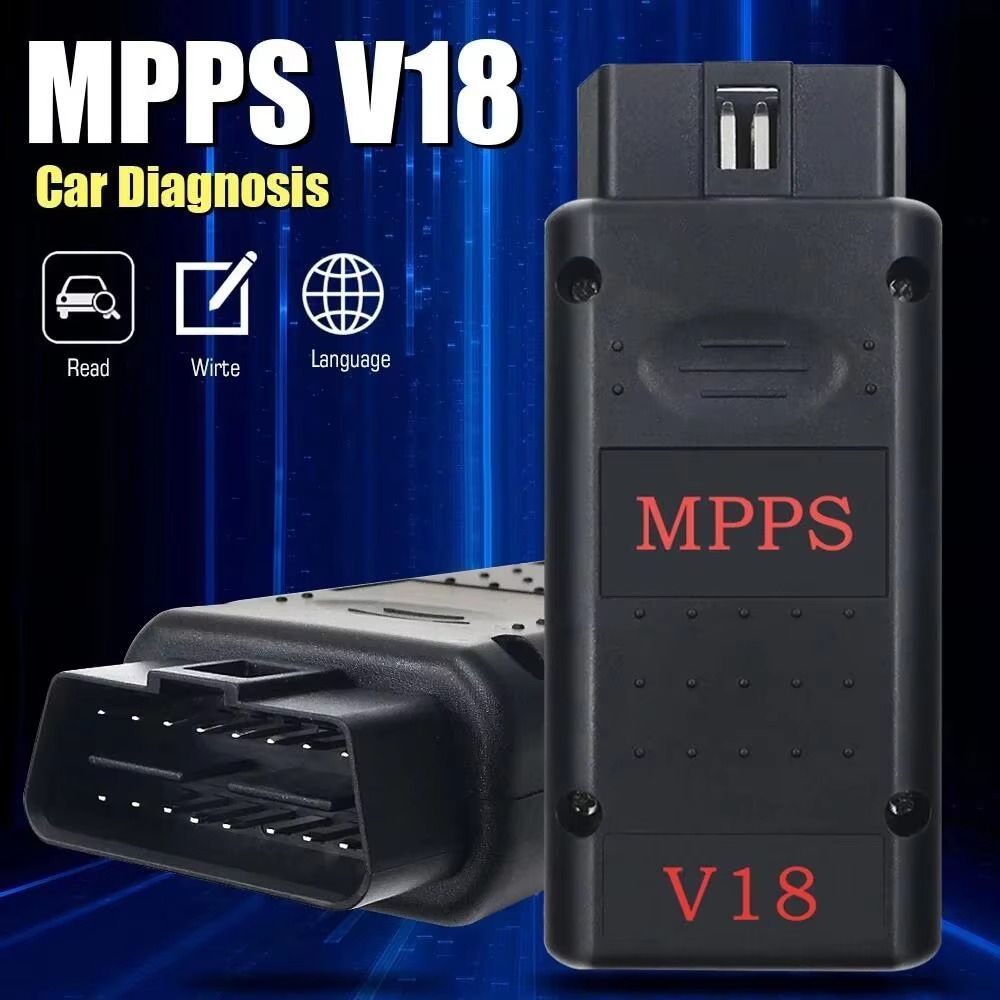 MPPS V18 อินเทอร์เฟซปรับแต่งชิ - Ecu Flasher Mpps V18 บทวิจารณ์และราคา